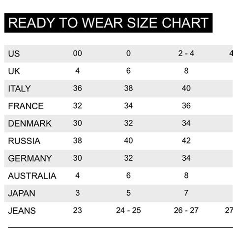 prada size chart men